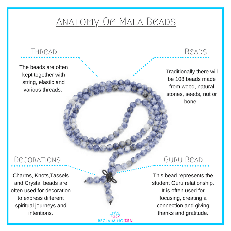 Choosing The Right Yoga Beads: Mala Beads Meaning By Color - The